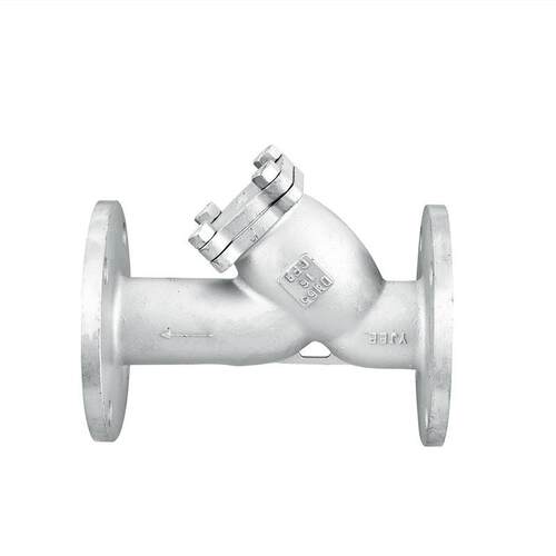 304/316L不锈钢Y型法兰式过滤器GL41W-16P/25P蒸汽耐高温阀门dn50