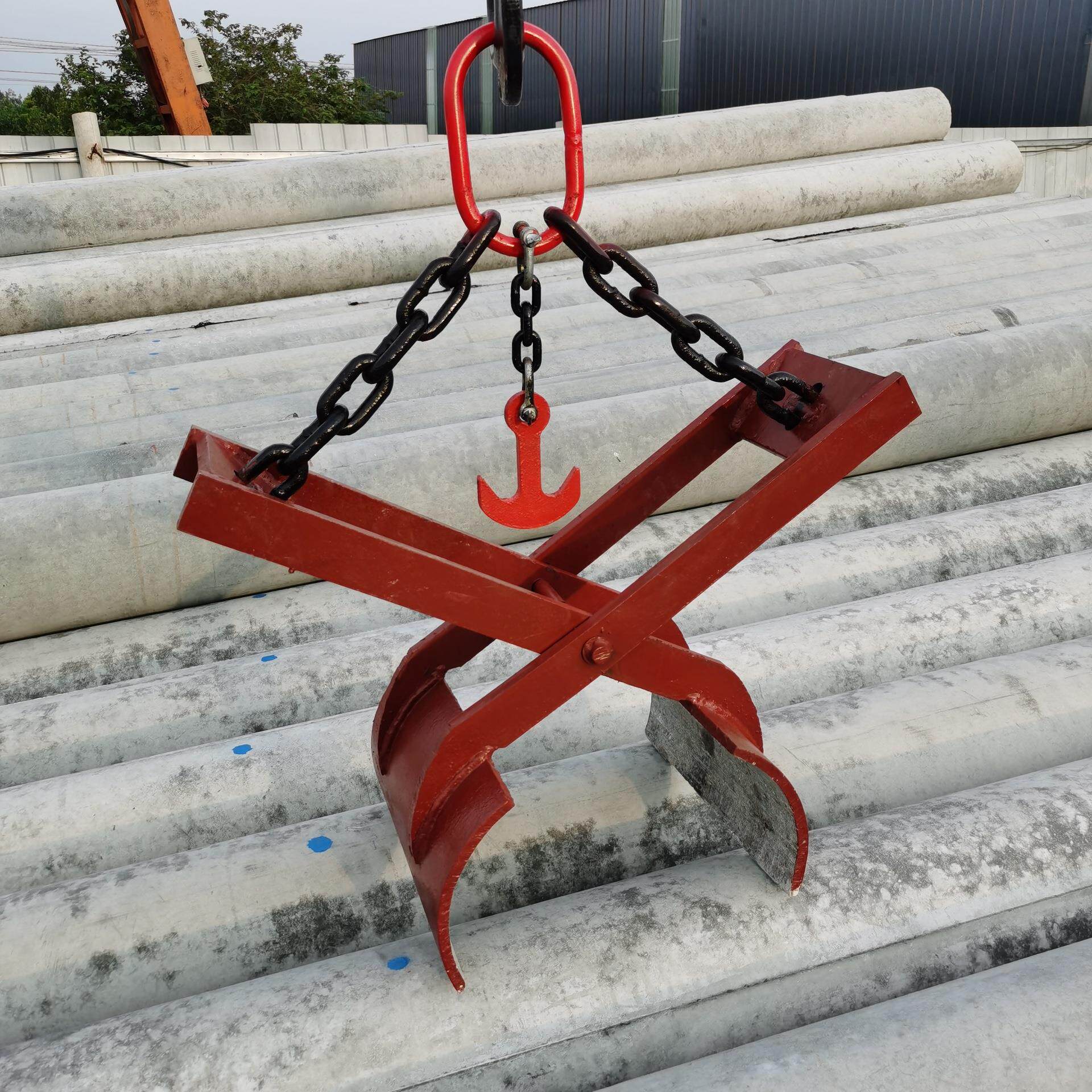 厂家直销嘉枢电线杆夹子 通用型装卸工具 电杆装卸工具水泥杆夹子
