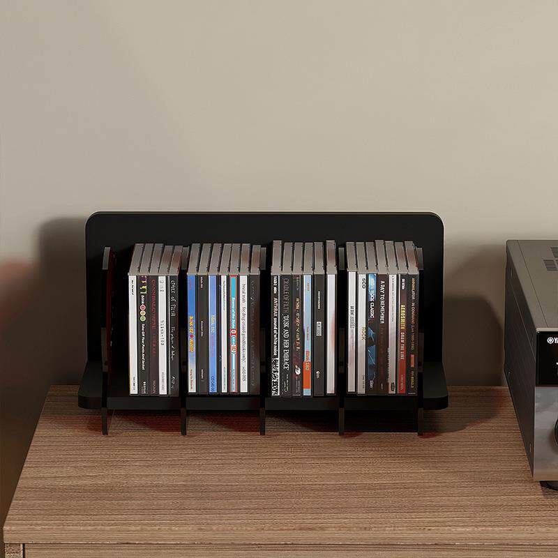 帝义CD架碟片台面展示架压克力客厅漫画 画书架子置物游戏唱盖布