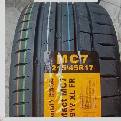 Continental马牌轮胎245/45R19 215/45R17 091Y FR MC7