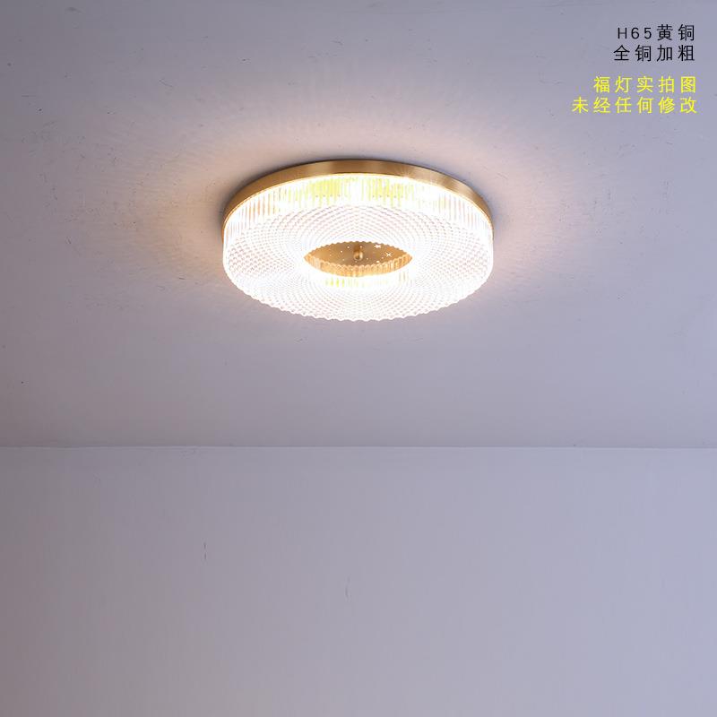 全铜吸顶灯小客厅复古怀旧书房创意繁星立体北欧卧室顶灯吸顶灯