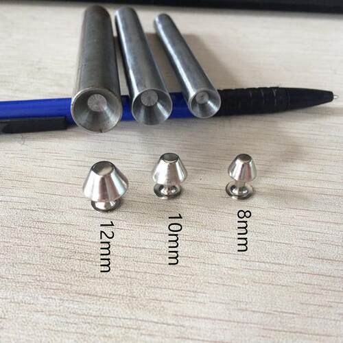 水桶手钉DIY铆钉工具 打子 手敲铆模钉PPH具 冲桶形DIY铆钉安装工