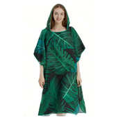 花色连帽换洗衣超细纤维巾斗篷浴袍沙滩巾浴缸泳池披肩定制