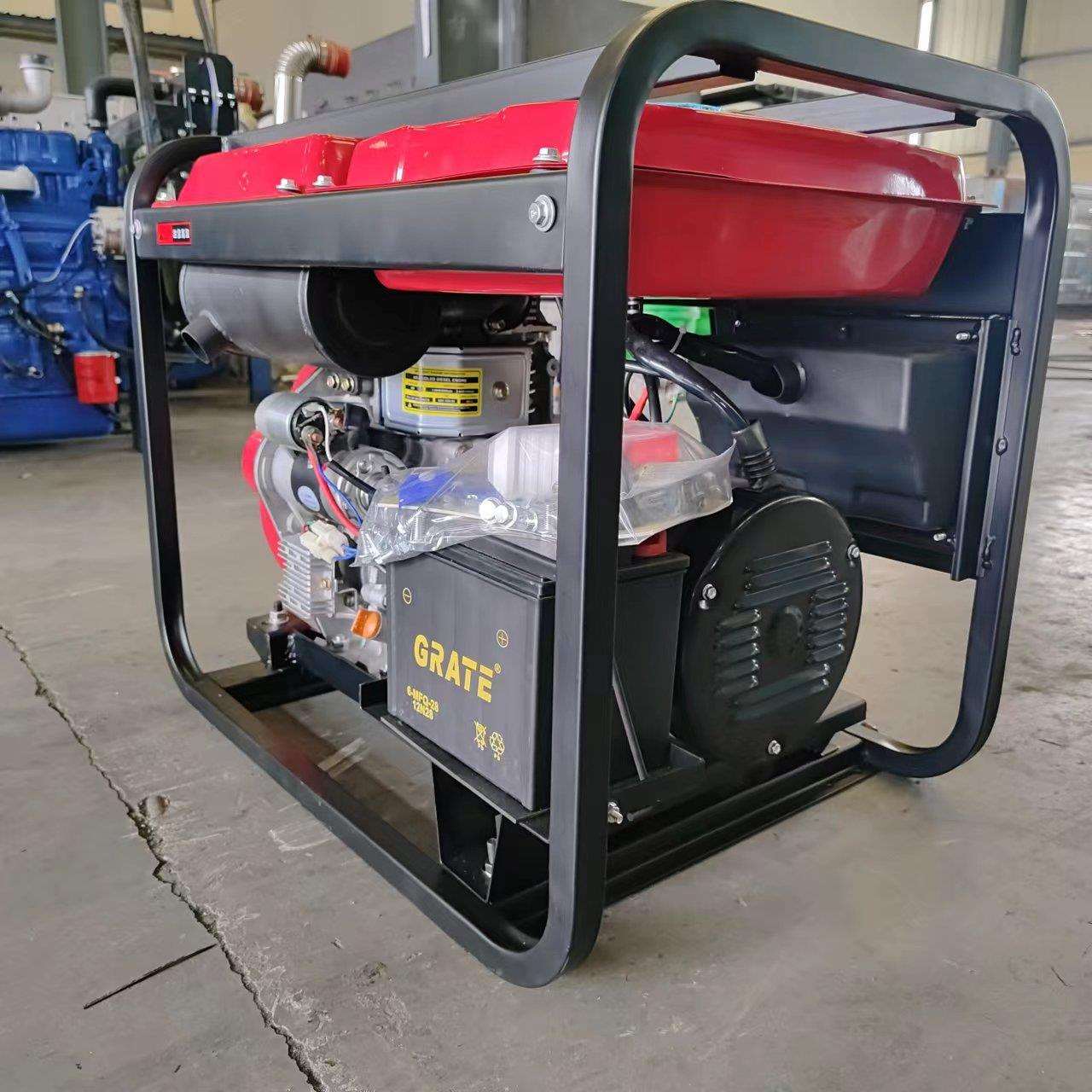 厂家供应8kw柴油发电机组 便携式开放家用发电机组