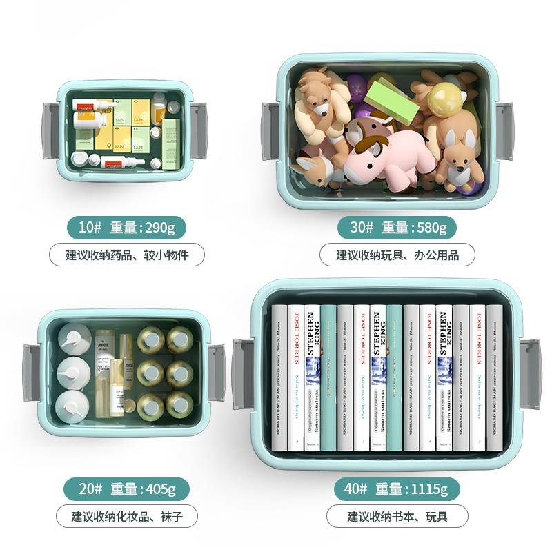 塑料收纳箱大号厚玩具储物特箱超大容量学生舍被子衣佐致（收加服