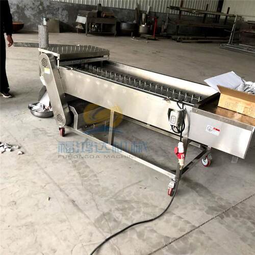 日照生产带鱼段设备冷冻带鱼切段机型号不锈钢冻刀鱼切断机