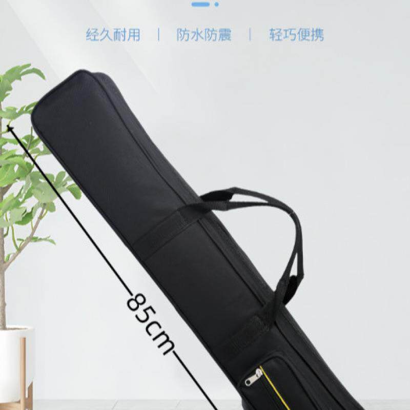 九球杆盒大头杆包台球杆软包1/2分体球杆8只装一套4前肢4后把黑色