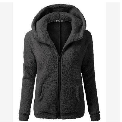 Hooded sweatshirt, woolen sweater, jacket for women