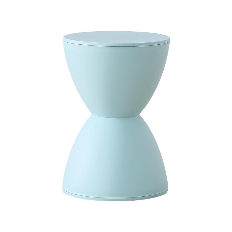 高凳餐桌子凳圆时尚登北欧凳子塑料简约加厚家用创意等位客厅板凳