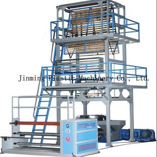 PLA生物降解吹膜机环保背心袋垃圾袋高低压塑料机械设备厂家