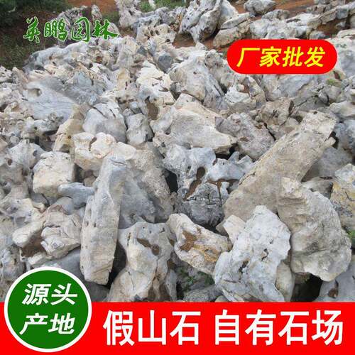 苏式园林黑太湖石天然原石庭院假山鱼池驳岸造景景观石