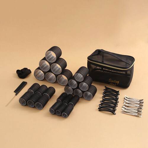 Self Grip Hair Roller Clips Set Hairroller Curling自粘魔发卷