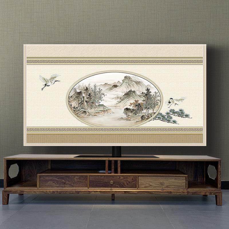 品电视套100寸液晶电视0机挂式556707580寸中新式ms-danyj防尘罩