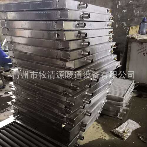 水暖散热器水暖风机种植花卉翅片式畜牧养殖散热器养鸡取暖机
