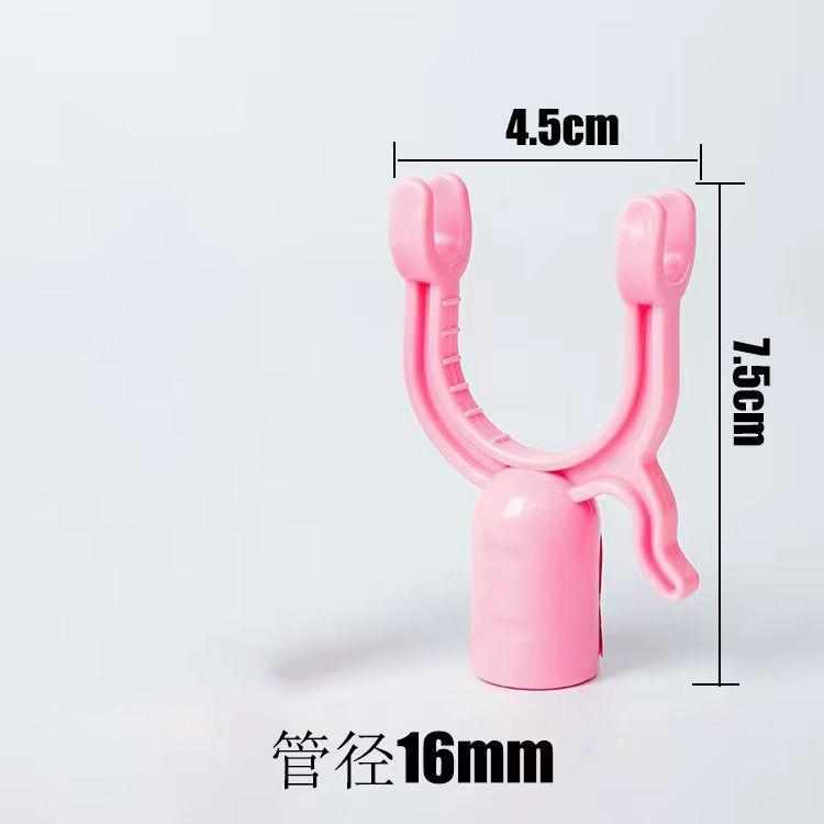 伸缩晾衣架衣叉头衣叉晒晾晒晾衣叉头带钩可宿舍新款通用阳台塑料