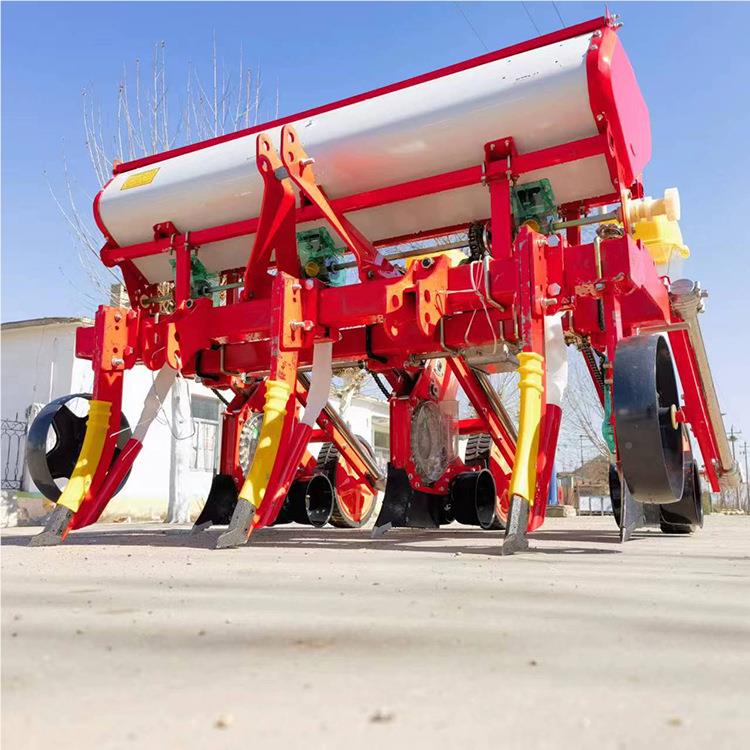 202浮3年新款玉米播种机豆精播肥机谷子大高粱点播机深施悬玉米播