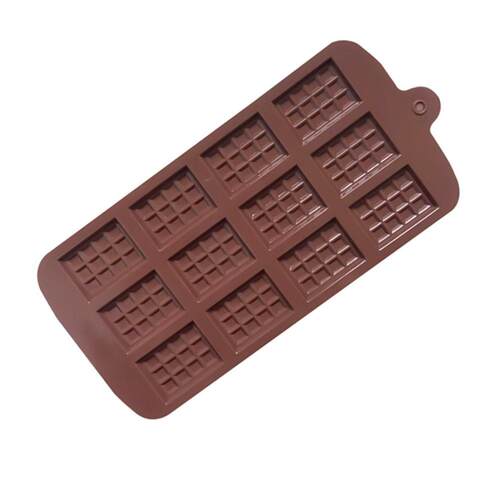 Silicone Mold 12 Even Chocolate Mold Fondant Molds DIY Candy