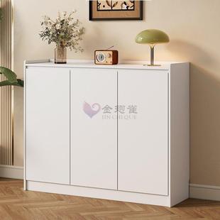 鞋柜家用门口玄关柜收纳一体靠墙入户门室内2025新款室外走廊鞋架