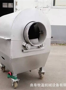 家用小型滚筒炒货机 煤炭柴火加热干果翻炒机 瓜子花生烘干机烤盘