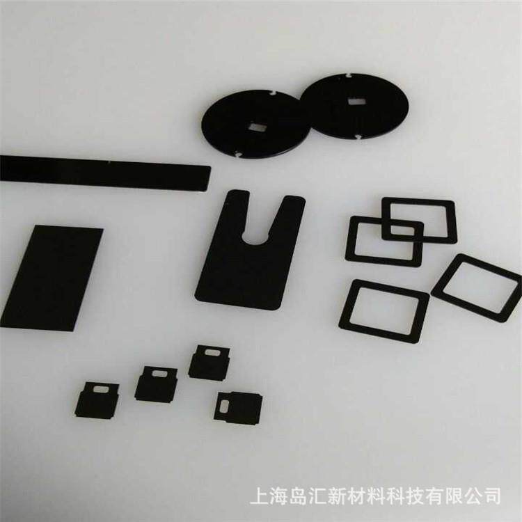 1mm黑色PC片1.5mmPC耐力板分切雕刻成型黑色不透明耐力板阻燃PC板