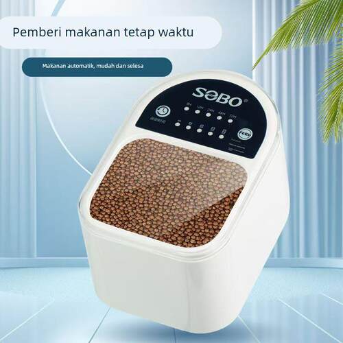松宝DA-06自动喂食器鱼缸鱼食投喂器小鱼乌龟粮水族锦鲤金鱼喂鱼