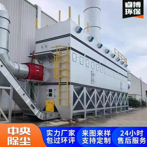 锅炉脉冲布袋除尘器工业木工粉尘家具仓顶小型滤筒大风量