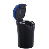 创意车载烟灰缸多功能带盖悬挂式 烟缸汽车用品自动吸烟男 车用个性