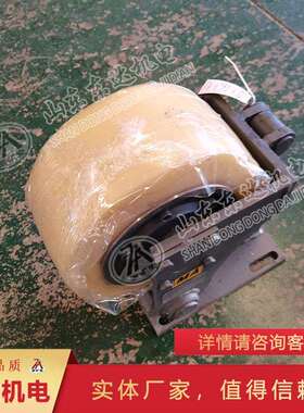 LS30双轮滚轮罐耳罐笼缓冲减震轮聚氨酯缓冲导向轮