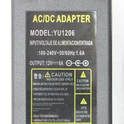 12V6A电源适配器12伏6安5A4A3A通用led灯液晶显示器监控电源