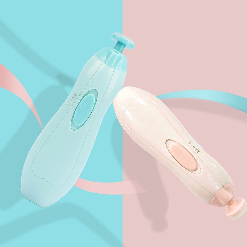 多功能婴儿电动磨甲器婴儿剪指甲套装宝宝磨甲器定logo