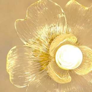 法式 中古风复古花瓣过道灯走廊阳台灯楼梯衣帽间入户玄关吸顶灯具