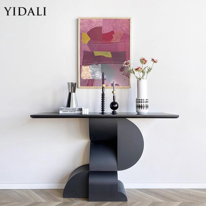 需定制意大利个性创意玄关台案台北欧设计入户玄关柜进门客厅展示