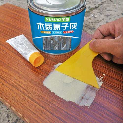 木器原子灰木质家具钉眼修补腻子补坑填缝膏木门填眼灰金刚泥