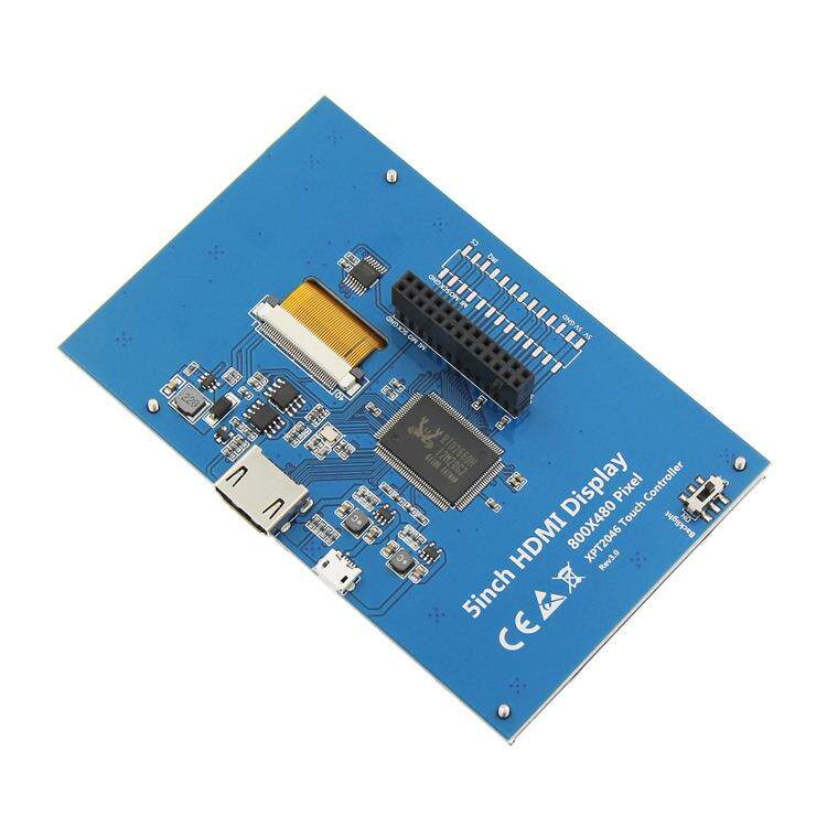 5寸树莓派HDMI 触摸屏Raspberry Pi 3B+/4B液晶显示屏LCD 显示器