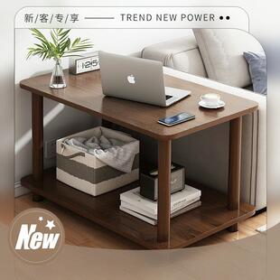 实木小桌子小茶几边几电视柜家用卧室房间床头柜小户型简约沙发柜