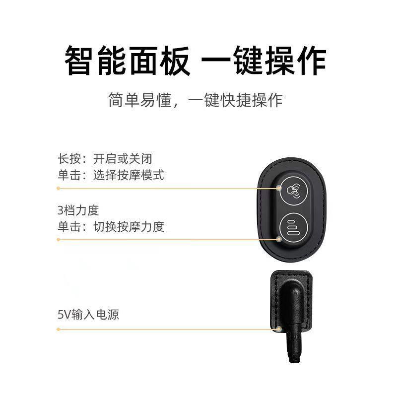 Y2U车载电动按摩腰靠汽车驾驶座椅护腰靠垫办公室腰部腰垫货车司