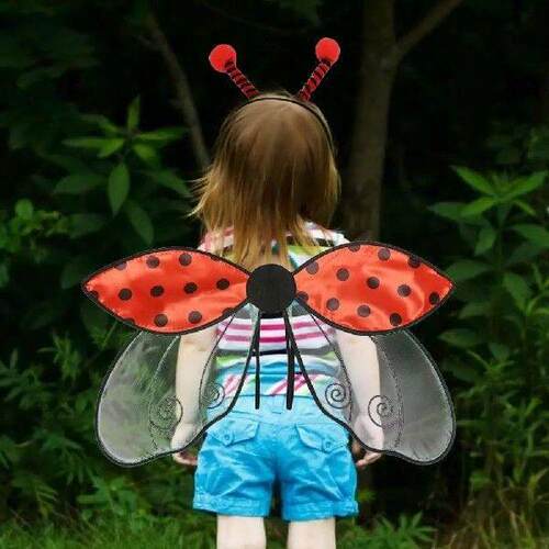 Dress-up Fairy Wings Ladybug Cosplay Wing Costume
