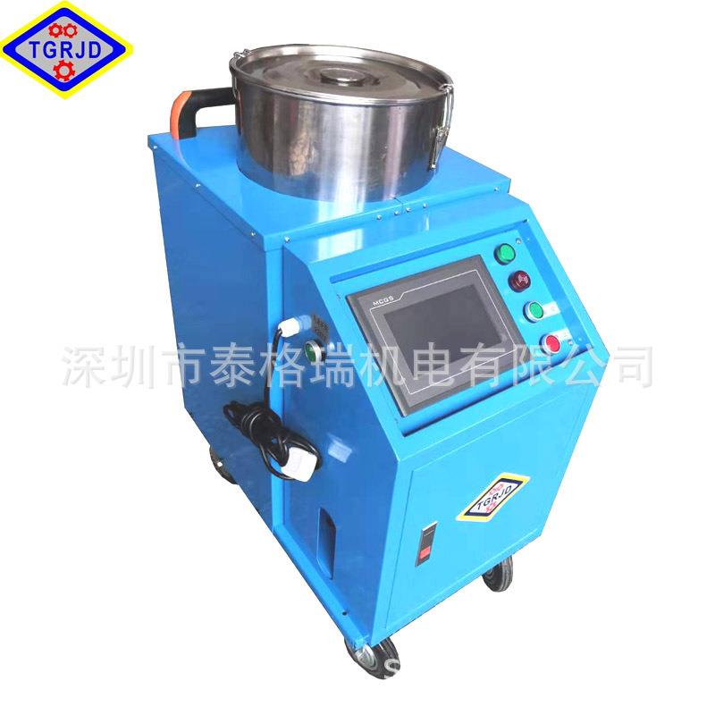 PLC自动黄油加注机移动式定量电动黄油机触摸屏电动注脂机