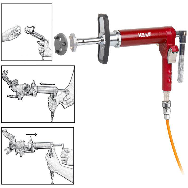 24件套气动刹车分泵回位工具调整活塞顶回复位器刹车片更换拆装