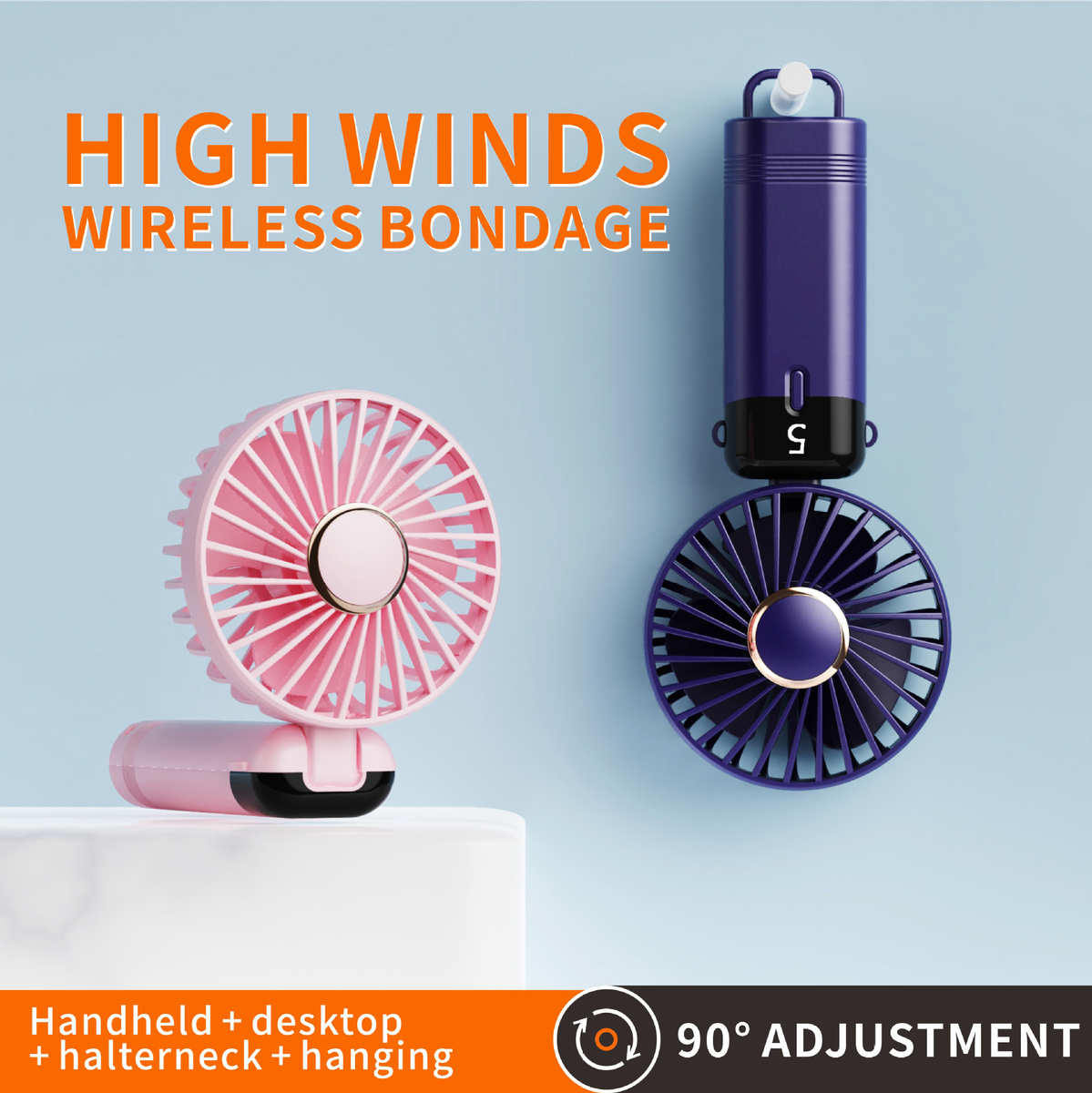 可折叠小风usb手持charging 扇electricfan handheldsmall fan