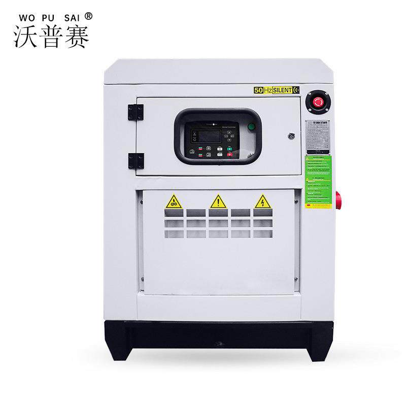 潍柴锐动力扬柴15 30 40 50KW柴油发电机组静音箱白色款