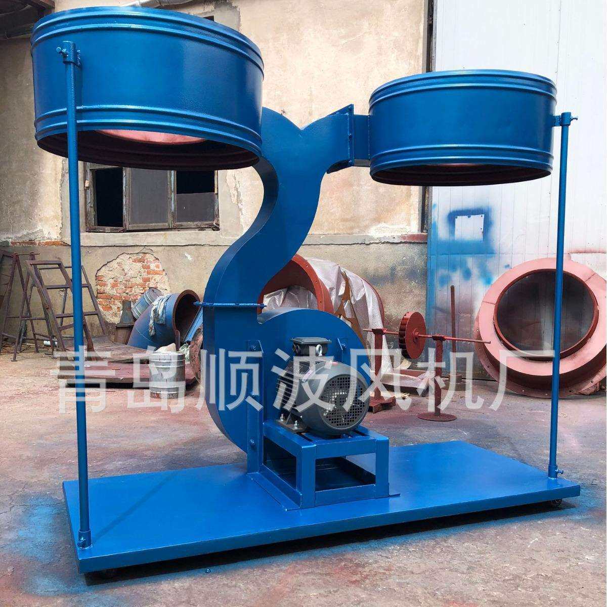 厂家直供集尘机 吸尘 单筒 双筒可移除尘风机 布袋设备配套