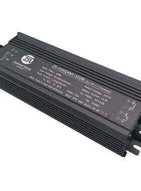 PWM调光电源350W塔吊灯24V恒压LED驱动电源防水低压0-10V调光电源