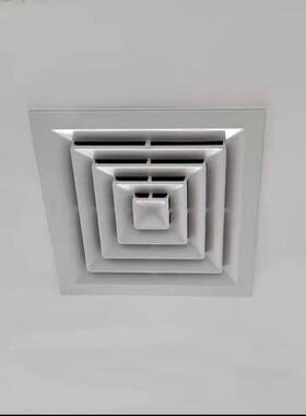 新款出形方散流器536系列开安装中央空调四孔面风口