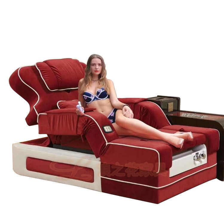 水疗休息老人活动中心床电动单人布艺洗浴中心足浴洗脚沙发可躺椅,住宅家具,功能沙发,淘宝优惠券,粉丝福利购,淘宝优惠卷