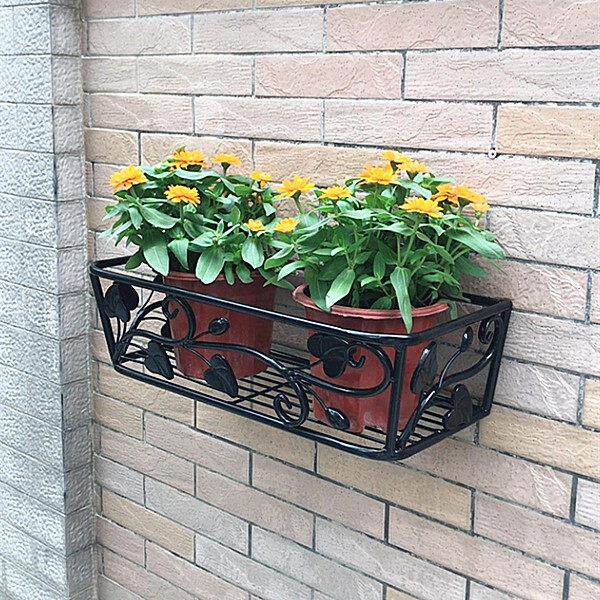 阳台壁挂式花架壁挂式壁挂式花盆架吊兰花篮架