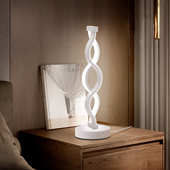 红电视海藻网轻波浪小台灯奢床头灯创意纹背景客厅夜 卧室灯