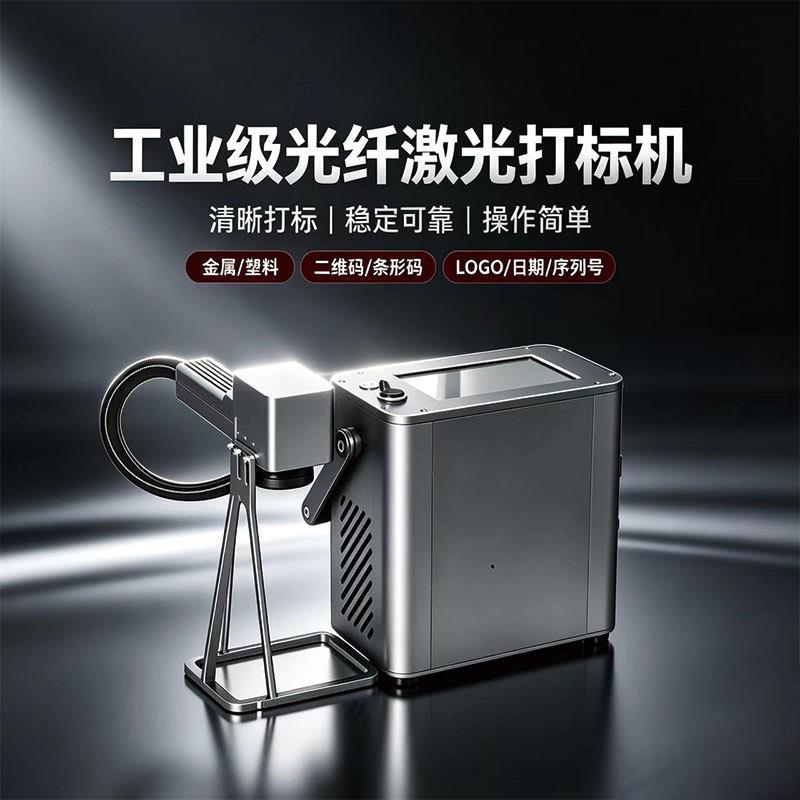 激光打标机手持激光机激光打标机纸箱塑料皮革雕刻半导体激光打码