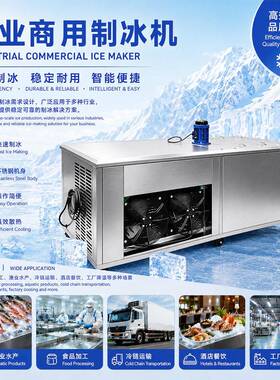 Industrial Commercial Ice Brick Making Machine Ice Block Pro