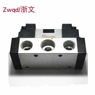 Q25D2C 6分DN20 L25二位五通双电控1寸换向阀 L20 电磁阀Q25D2C